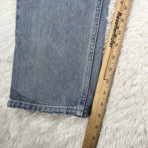 Levi’s Silvertab Jeans Men’s 30x30 Straight USA Ripped Distressed Denim - Picture 11 of 16